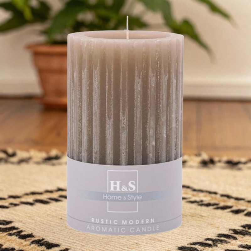 Świeca zapachowa ryflowana RAK (09282) Perfum męski 80/120 ~62h