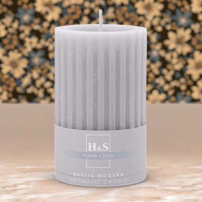 Scented candle grooved RAK (09291) Men's perfume 80/120 ~62h 2