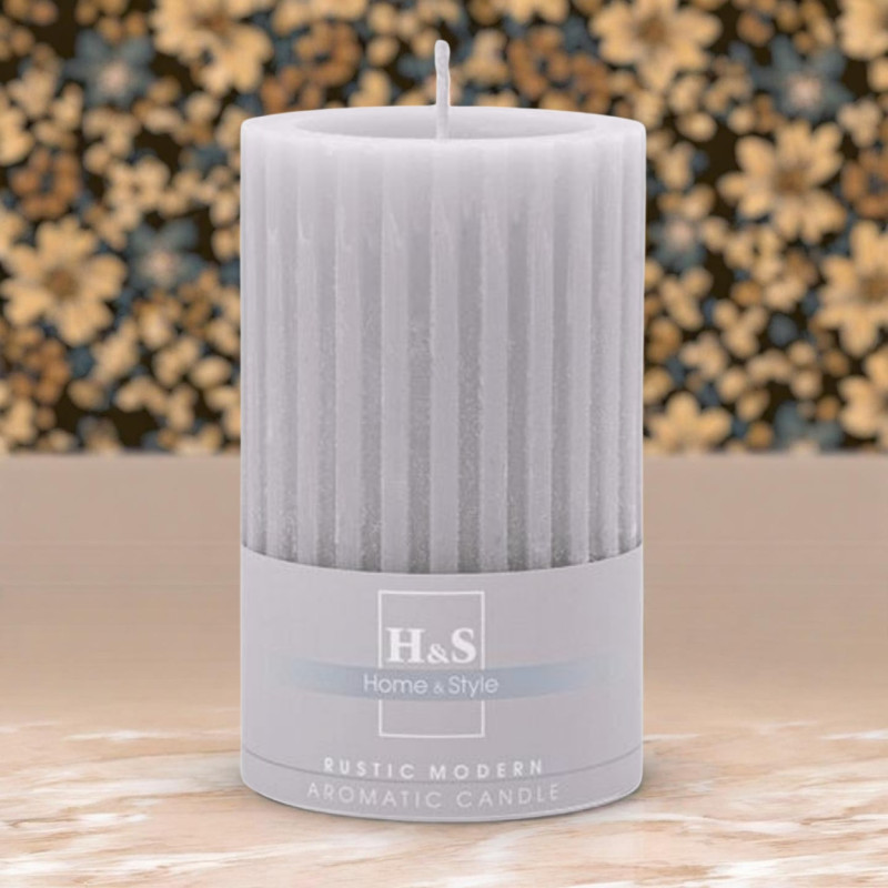 Świeca zapachowa ryflowana RAK (09291) Perfum męski 80/120 ~62h