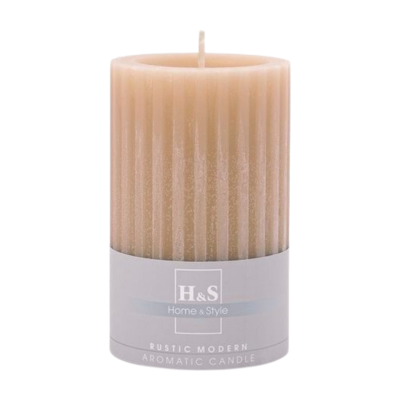 Vonná sviečka s drážkou RAK (09280) Pánsky parfum 80/120 ~62h