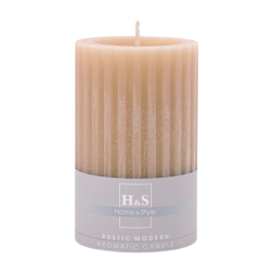 Świeca zapachowa ryflowana RAK (09280) Perfum męski 80/120 ~62h
