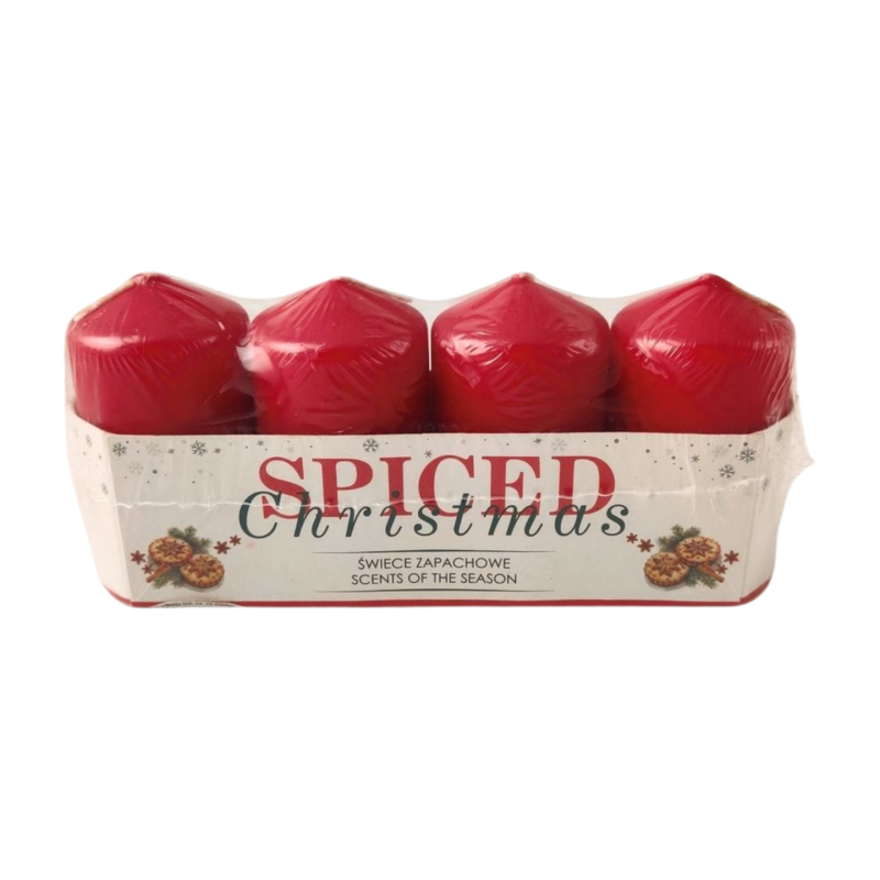 RAK scented pillar candle (09380) Spice cookies 40/70 ~7h 4 pcs.