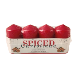 RAK scented pillar candle (09380) Spice cookies 40/70 ~7h 4 pcs.