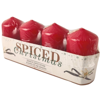 RAK scented pillar candle (09380) Vanilla 40/70 ~7h 4pcs.