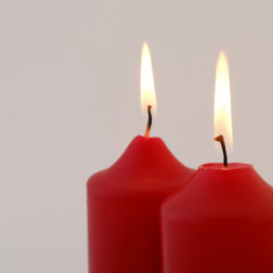 RAK scented pillar candle (09380) Vanilla 40/70 ~7h 4pcs.