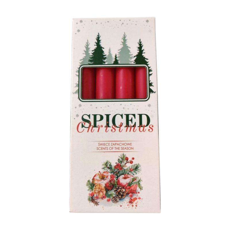 Scented table candles RAK (09384) Apple with Cinnamon 20/170 ~6h 4pcs.