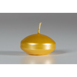 Plávajúce sviečky RAK (06987) Home & Style (48/28) zlaté ~4h 12ks.