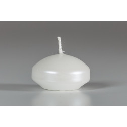 Floating candles RAK (06989) Home & Style (48/28) white pearl ~4h 12pcs.
