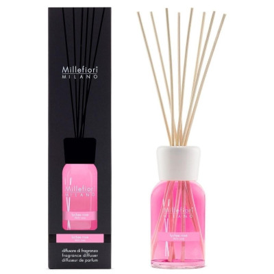 MILLEFIORI Milano LYCHEE ROSE fragrance stick diffuser 250ml