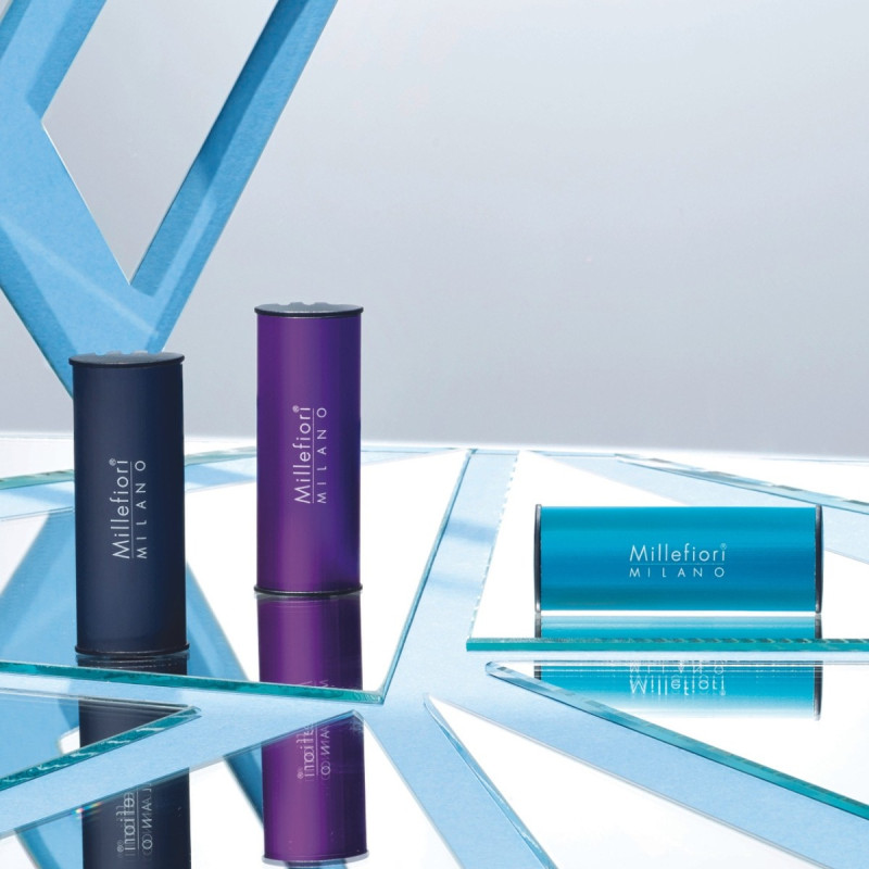 MILLEFIORI Milano ICON NERO Classic Car Air Freshener for Grille