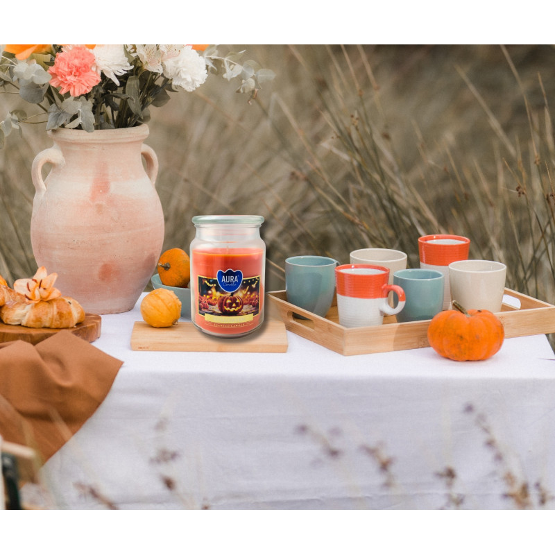 BISPOL Aura scented candle snd99-466 (Halloween) ~100h