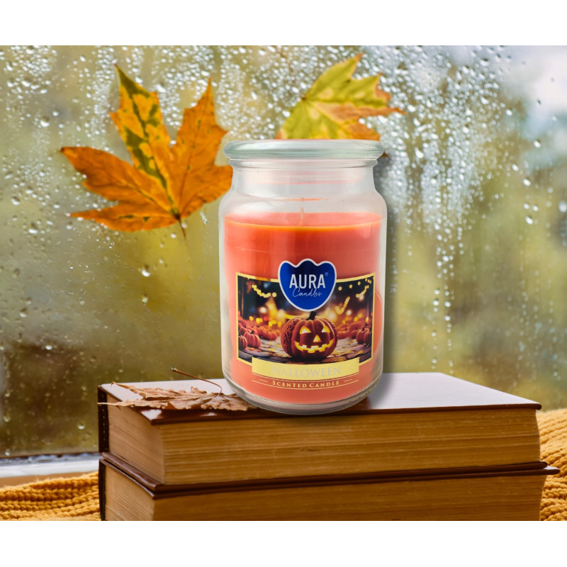 BISPOL Aura scented candle snd99-466 (Halloween) ~100h