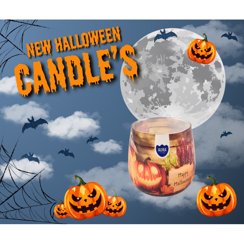 BISPOL Aura Duftkerze sn71s-466 (Halloween) ~20h