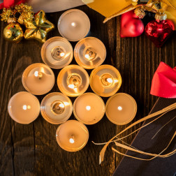 BOLSIUS Duftteelichter 38mm (Apfel & Zimt) ~4h 18 Stk.