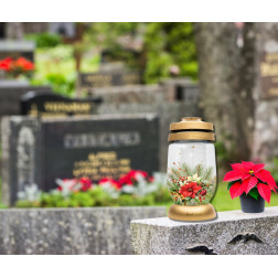 Candle Lantern BOLSIUS 3S 20 Winter 22.5cm 36h 1pc.