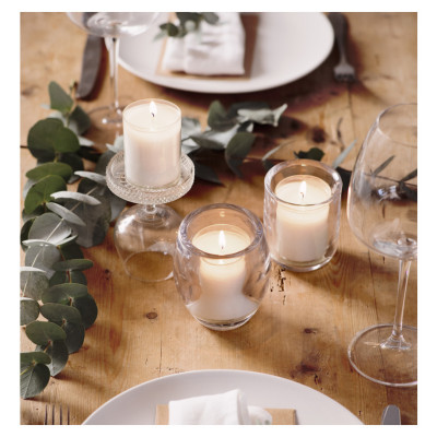 Wkład do świecznika znicza BOLSIUS Relight 64/52 szary ~24h 20szt. 2