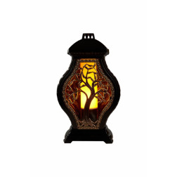 Kerzenkapelle GLAMUR Vase Großer goldener Baum