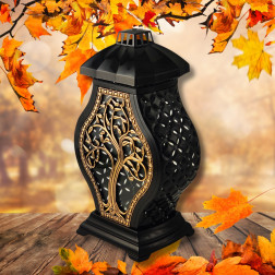 Candle chapel GLAMUR Vase Large golden tree