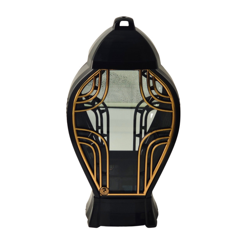 GLAMUR chapel candle Vase Large golden cross