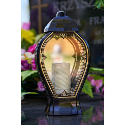 GLAMOUR chapel candle Openwork vase Large silver mirror