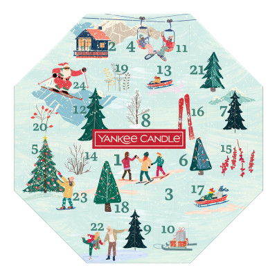 YANKEE CANDLE Apres Ski Adventskalender mit Kerzen Geschenk 2