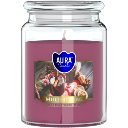 BISPOL Aura scented candle snd99-195 (Mulled wine) ~100h