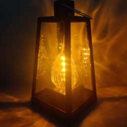 Svíčková lucerna SUNLIGHT LED 22 cm