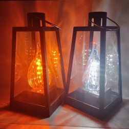 Svíčková lucerna SUNLIGHT LED 22 cm