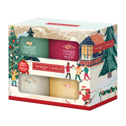 Set mit 4 Mini-Duftkerzen von YANKEE CANDLE – das perfekte Apres-Ski-Geschenk