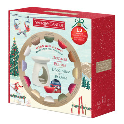 Zestaw kominek + 12 wosków zapachowych Yankee Candle Apres Ski Prezent