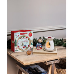 Zestaw kominek + 12 wosków zapachowych Yankee Candle Apres Ski Prezent