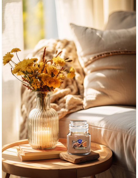 BISPOL Aura Duftkerze snd71-65 (Zimt) ~28h