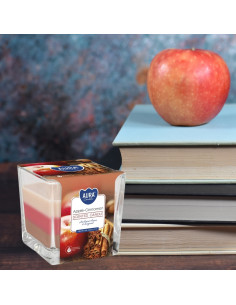 BISPOL Aura scented candle snk80-87 (Apple & Cinnamon) ~32h 2