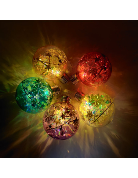 Bombki choinkowe LED SUNLIGHT A7590 12 sztuk mix