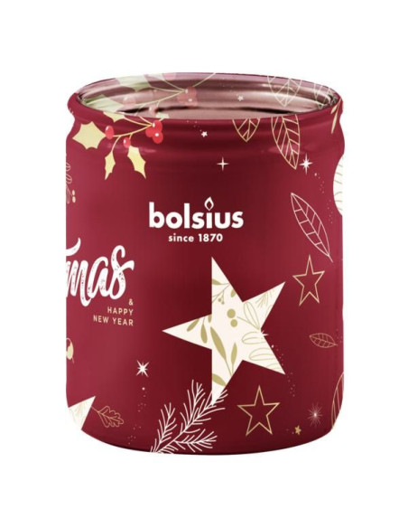 Świeca zapachowa w szkle BOLSIUS 82/68 (Żurawina) ~23h