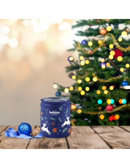 Scented candle in glass BOLSIUS 82/68 (Vanilla) ~23h