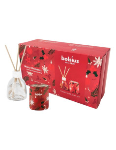 BOLSIUS Weihnachtsgeschenkset (Merry Moments) Kerze + Diffusor