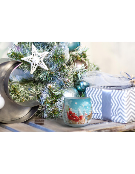 BISPOL Aura Duftkerze SN71S-01 (Winter) ~20 Std.