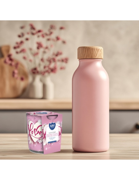 Świeca zapachowa BISPOL Aura sn72s-04 (List miłosny) ~22h