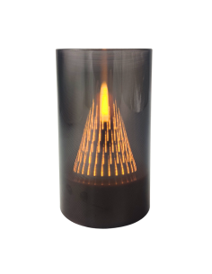 Świeca LED Choinka stożek SUBITO H125 (147) Boże Narodzenie