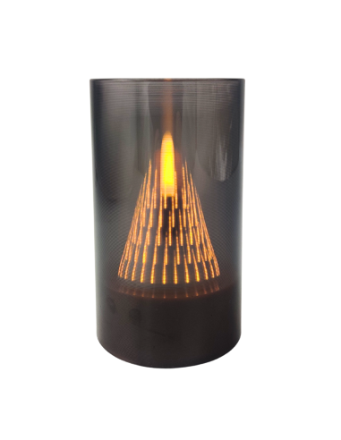 Świeca LED Choinka stożek SUBITO H125 (147) Boże Narodzenie