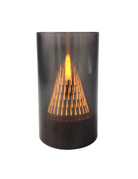 Świeca LED Choinka stożek SUBITO H125 (147) Boże Narodzenie