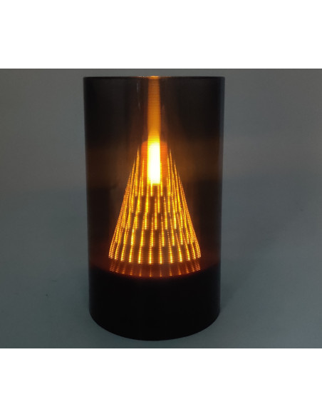 Świeca LED Choinka stożek SUBITO H125 (147) Boże Narodzenie