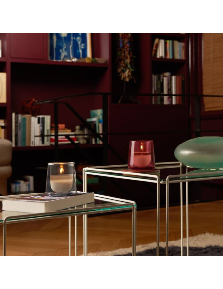 Świecznik + świeca bezzapachowa BOLSIUS CleanLight ~20h