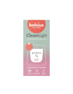 Świece zapach. do świecznika BOLSIUS CleanLight ~20h Gardenia & Fig 2szt 2