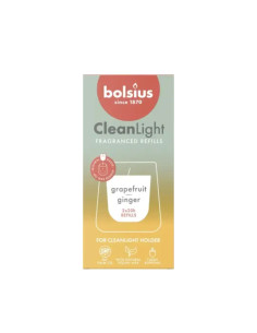 Scented candles for the BOLSIUS CleanLight candle holder ~20h Grapefruit Ginger 2 pcs. 2
