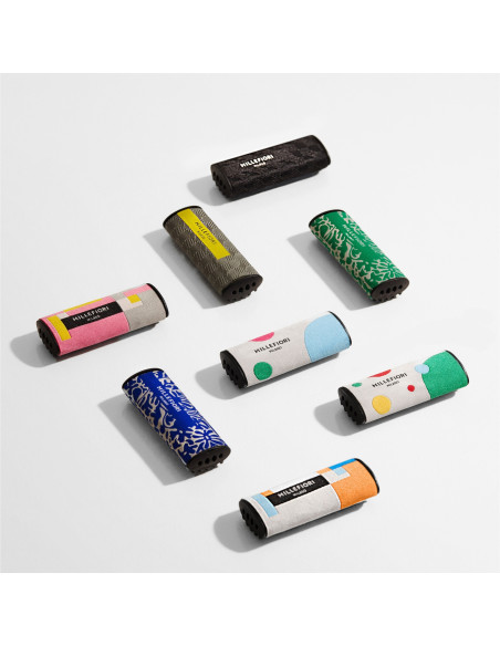 Car air freshener for grille MILLEFIORI Milano ICON NERO (18CART3)