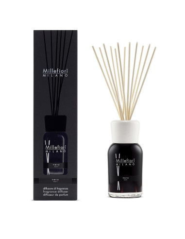 MILLEFIORI Milano NERO Duftstab-Diffusor 500 ml