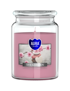Vonná svíčka BISPOL Aura snd99-254 (SPA Garden) ~100h