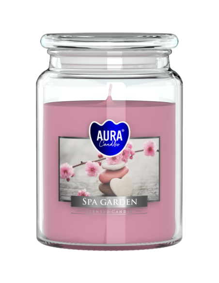 Vonná svíčka BISPOL Aura snd99-254 (SPA Garden) ~100h